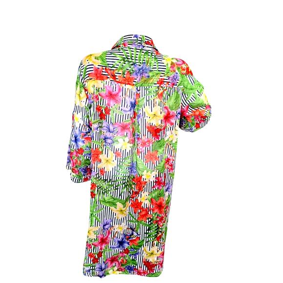 Artisan KiKiSol Multi Color Tunic Size XXL - Picture 5 of 12